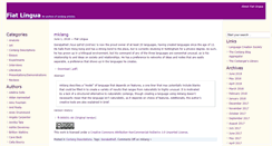 Desktop Screenshot of fiatlingua.org